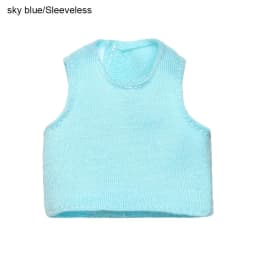 1/6 Princess Doll Clothes Fashion Denim Slacks Sleeveless T-suit Casual Pants Denim Grid Daily Wear Accessories Doll Clothing