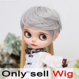 9-10 inch Blyth Qbaby Amydoll Wig Collection Of Short Hair