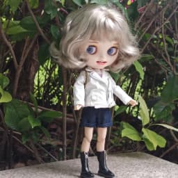 Blythe Doll Clothes Baseball Jacket Pants for Blyth Azone Boots OB23 OB24 Doll Coat Shirt
