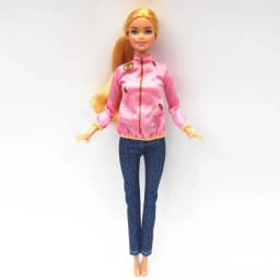 30cm Doll Full Set with Clothes Top and Pants 1/6 Doll Dress Up Accessories Toy for Children Girls Gift