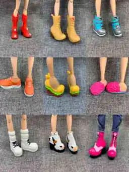doll of girl accessories boots shoes batz about 20cm doll gift for girl leqimowan shangjia