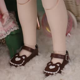 Shoes for ICY DBS Blyth Doll Lovely Bear Shoes for 1/6 and 1/4 BJD 30cm Anime Girl OB24
