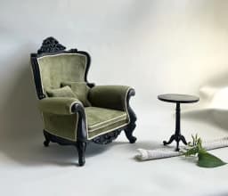 Dollhouse 1/6 European-style Sofa Miniature Dollhouse Furniture 1/12 Bjd Doll Chair Doll Accessories New Diy Miniature Dollhouse