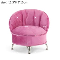 Dollhouse 1/6 European-style Sofa Miniature Dollhouse Furniture 1/12 Bjd Doll Chair Doll Accessories New Diy Miniature Dollhouse