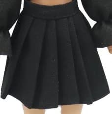 New 30cm 1/6 Puff Sleeves Skirt Shorts Daily Wear Accessories Clothes for Barbies Doll