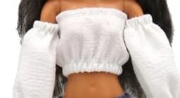 New 30cm 1/6 Puff Sleeves Skirt Shorts Daily Wear Accessories Clothes for Barbies Doll