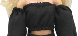 New 30cm 1/6 Puff Sleeves Skirt Shorts Daily Wear Accessories Clothes for Barbies Doll
