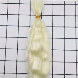 New 10 Pieces/Lot 100% Pure Mohair Reborn Doll Hair With Light Golden/Dark Brown/Gold Color Fit For DIY Reborn Doll  Accessories