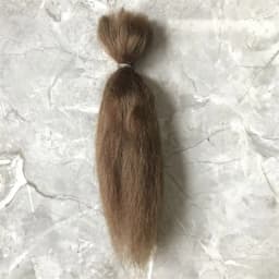 New 10 Pieces/Lot 100% Pure Mohair Reborn Doll Hair With Light Golden/Dark Brown/Gold Color Fit For DIY Reborn Doll  Accessories
