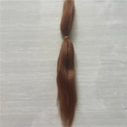 New 10 Pieces/Lot 100% Pure Mohair Reborn Doll Hair With Light Golden/Dark Brown/Gold Color Fit For DIY Reborn Doll  Accessories