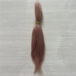 New 10 Pieces/Lot 100% Pure Mohair Reborn Doll Hair With Light Golden/Dark Brown/Gold Color Fit For DIY Reborn Doll  Accessories