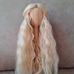 New Arrival 1/3 1/4 1/6 1/8 Bjd SD Doll Wig High Temperature Wire Long Wavy Wig Accessories