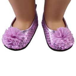 7cm Flower Sequins, Cartoons Doll Shoes Skating Shoes Snow Boots For 43cm Baby New Born&18inch American,OG Girl Doll Accessories
