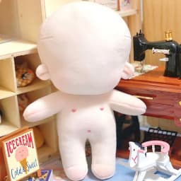 20CM Cotton Dolls Body DIY Idoll Doll Embroidery Or Blank Changing Dressing Game Handmade Playing House Dolls accessories