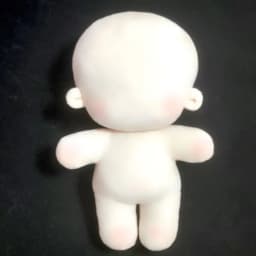 20CM Cotton Dolls Body DIY Idoll Doll Embroidery Or Blank Changing Dressing Game Handmade Playing House Dolls accessories