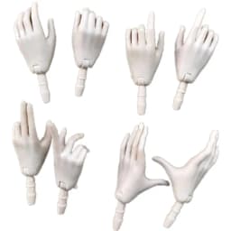 MENGF FR IT 1/6 Doll Replacement Hands Legs Black Beige Brown White Blue Hands DIY Doll Decors Parts Quality Doll Accessories