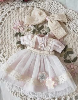 New Blyth clothing Fashion Retro Long Dress Princess skirt Gir Lace Dress for YMY, Licca, Azones, Ob24, 22 Ob27 Doll Accessories