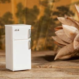 50*20*23mm Miniature Fridge Model 1/12 Doll House Fridge Retro Kitchen Appliances Doll House Play Scene Doll Toy