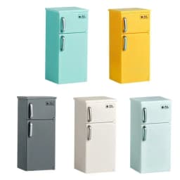 50*20*23mm Miniature Fridge Model 1/12 Doll House Fridge Retro Kitchen Appliances Doll House Play Scene Doll Toy