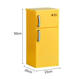 50*20*23mm Miniature Fridge Model 1/12 Doll House Fridge Retro Kitchen Appliances Doll House Play Scene Doll Toy