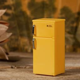 50*20*23mm Miniature Fridge Model 1/12 Doll House Fridge Retro Kitchen Appliances Doll House Play Scene Doll Toy