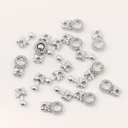 Vintage 10 Sets Mini Metal Waistband Buckle Doll Bags Clothes DIY Dress Decor Buttons For BJD Dolls Sewing Accessories