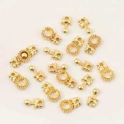 Vintage 10 Sets Mini Metal Waistband Buckle Doll Bags Clothes DIY Dress Decor Buttons For BJD Dolls Sewing Accessories