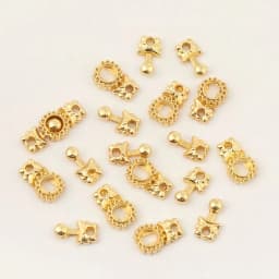 Vintage 10 Sets Mini Metal Waistband Buckle Doll Bags Clothes DIY Dress Decor Buttons For BJD Dolls Sewing Accessories
