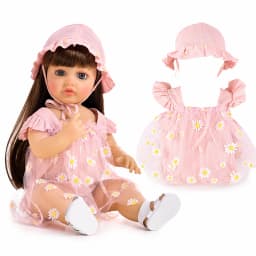 Doll Clothes for 55cm Dolls 22inch Doll's Clothing Sweater Dress Overall DIY Toy Dolls Outfit for Dolls Clothes Accessories