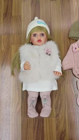 Doll Clothes for 55cm Dolls 22inch Doll's Clothing Sweater Dress Overall DIY Toy Dolls Outfit for Dolls Clothes Accessories