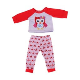 2 Pcs/Set Kawaii Animal Pajamas Suit For 43cm Baby Doll Clothes Accessories And 18 Inch American Doll Girl's Toys Our Generation