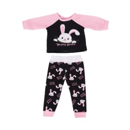 2 Pcs/Set Kawaii Animal Pajamas Suit For 43cm Baby Doll Clothes Accessories And 18 Inch American Doll Girl's Toys Our Generation