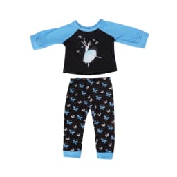 2 Pcs/Set Kawaii Animal Pajamas Suit For 43cm Baby Doll Clothes Accessories And 18 Inch American Doll Girl's Toys Our Generation