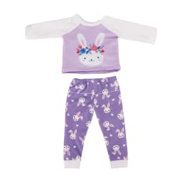 2 Pcs/Set Kawaii Animal Pajamas Suit For 43cm Baby Doll Clothes Accessories And 18 Inch American Doll Girl's Toys Our Generation