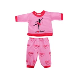 2 Pcs/Set Kawaii Animal Pajamas Suit For 43cm Baby Doll Clothes Accessories And 18 Inch American Doll Girl's Toys Our Generation