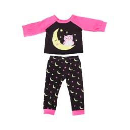 2 Pcs/Set Kawaii Animal Pajamas Suit For 43cm Baby Doll Clothes Accessories And 18 Inch American Doll Girl's Toys Our Generation