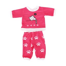 2 Pcs/Set Kawaii Animal Pajamas Suit For 43cm Baby Doll Clothes Accessories And 18 Inch American Doll Girl's Toys Our Generation
