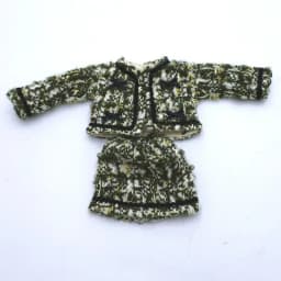 Blythe Clothes Trench Coat Casual Pants for Ob24 Ob22 Azone Blythe Doll Suit Tweed Jacket Set