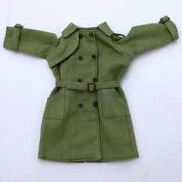 Blythe Clothes Trench Coat Casual Pants for Ob24 Ob22 Azone Blythe Doll Suit Tweed Jacket Set