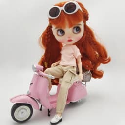 Blythe Clothes Trench Coat Casual Pants for Ob24 Ob22 Azone Blythe Doll Suit Tweed Jacket Set