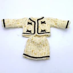 Blythe Clothes Trench Coat Casual Pants for Ob24 Ob22 Azone Blythe Doll Suit Tweed Jacket Set