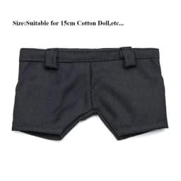 15cm Cotton Doll Suit Pants Trousers Clothes Doll Fashion Jeans Pants Shorts For Casual Wears Accessories Kids Toys