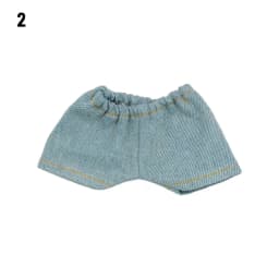 10CM Doll Clothes Fashion Coat Tops Casual Wears Jeans Pants Cotton Jacket For 1/12 Bjd Dolls Accessories Plush Dolls Kids Toys