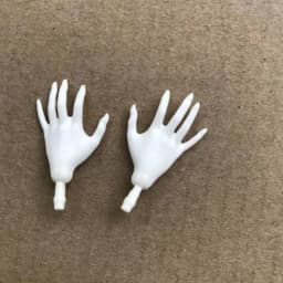 1/6 Doll Replacements Hands Elbows Feet Black Brown White Beige White Pink Skin Doll Parts Original Doll Accessories