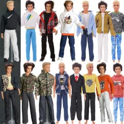 High Quality Doll Dress Clothes For 30 CM Babi Ken Doll,Toys For Girls,Birthday Festival Christmas Gift