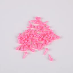 100Pcs DIY 3m/4m/5m/6m Wool Felt Handmad Simulation Doll Plug In Eye Accessories Plush Toy Dough Sculpture Carv Educational Toy