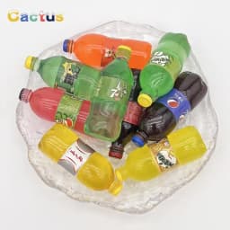 5Pcs 1/12 Dollhouse Miniature Resin Whiskey Wine Bottle Sodas Beverages Fast Food Simulation Drink Food Model Toy Decoration