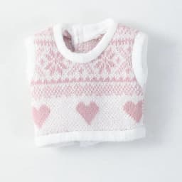Obitsu 11 Doll Clothes Knitted Tops Snowflake Love Cardigan Cute Vest For OB11 Dolls Accessories Soft Coat For 1/12Bjd Dolls
