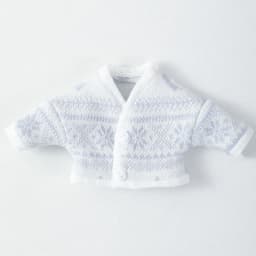 Obitsu 11 Doll Clothes Knitted Tops Snowflake Love Cardigan Cute Vest For OB11 Dolls Accessories Soft Coat For 1/12Bjd Dolls
