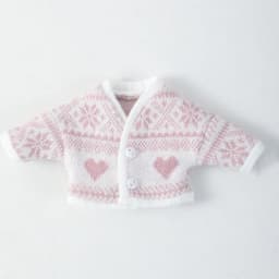 Obitsu 11 Doll Clothes Knitted Tops Snowflake Love Cardigan Cute Vest For OB11 Dolls Accessories Soft Coat For 1/12Bjd Dolls